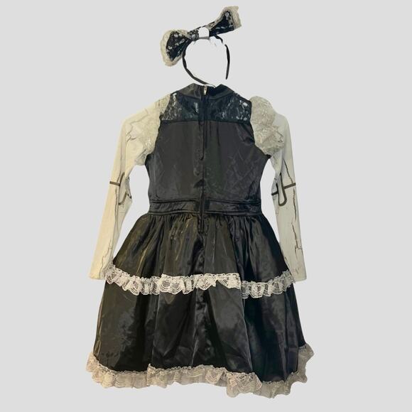 Spirit Halloween Girls Broken Doll Costume Size S - Picture 2 of 7